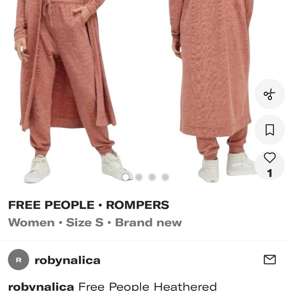 Free People Pink Casual Jumpsuit - Picture 8 of 8